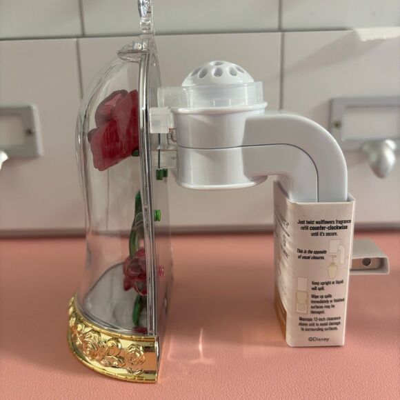 Bath & Body Works Disney Princess Wallflower Plug In Belle Rose nightlight NEW - Picture 5 of 9